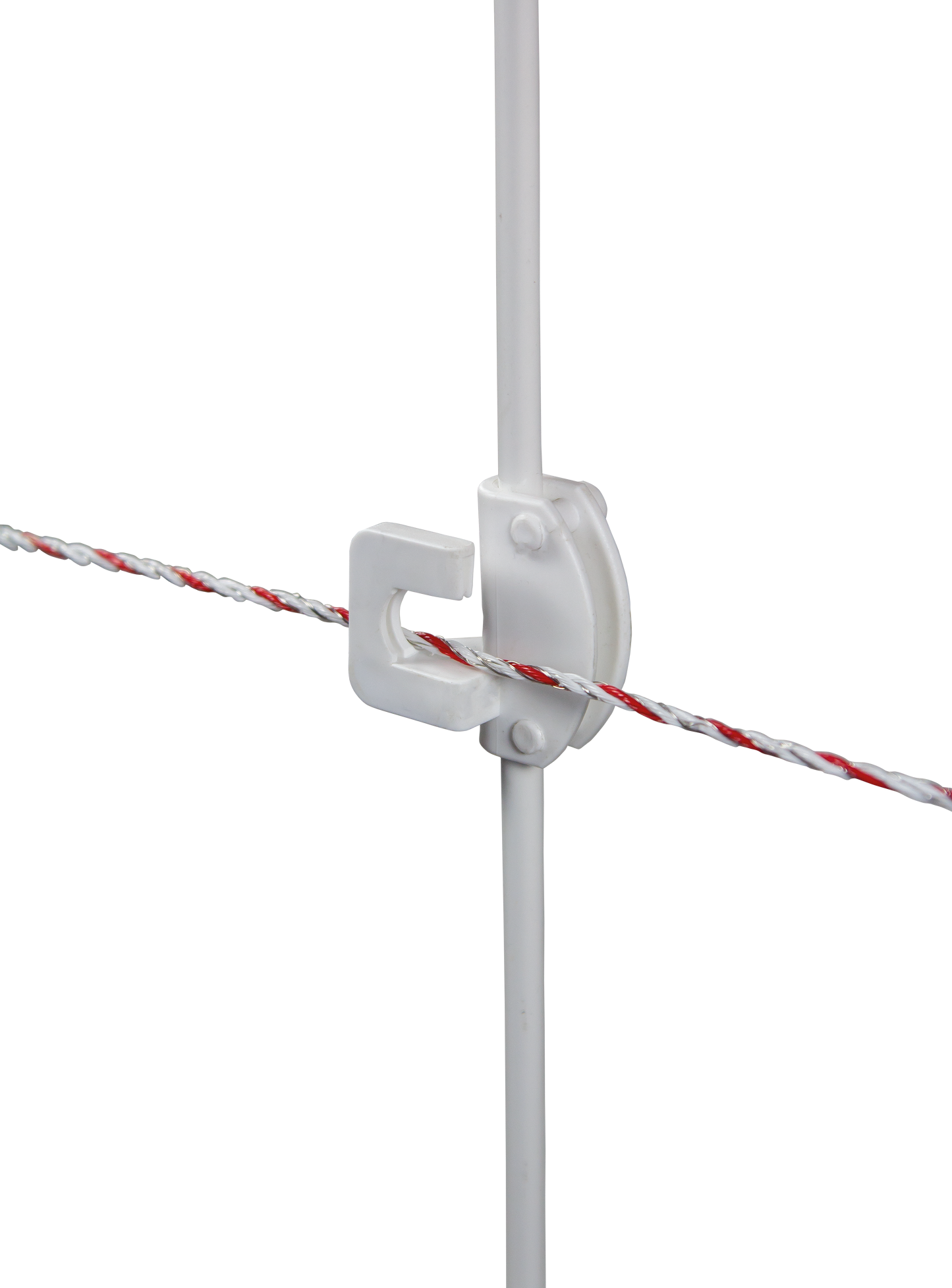 DrehFix Federstahlpfahl, 1,13 m mit 2 Isolatoren (10 Stück / Pack)