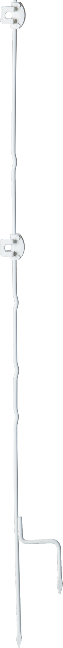 DrehFix Federstahlpfahl, 1,13 m mit 2 Isolatoren (10 Stück / Pack)