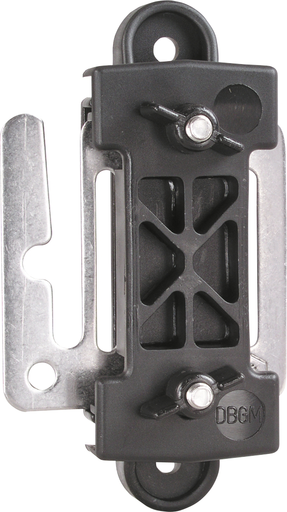 Breitband-Zug- und Eckisolator, mit Verbindungsplatte (3 Stück / Pack)