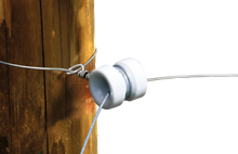 Porzellan-Eckisolator