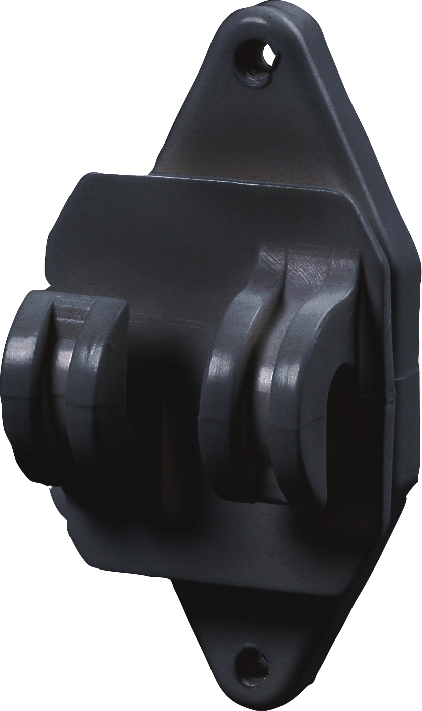 Festzaun-Isolator für Seil und HippoWire