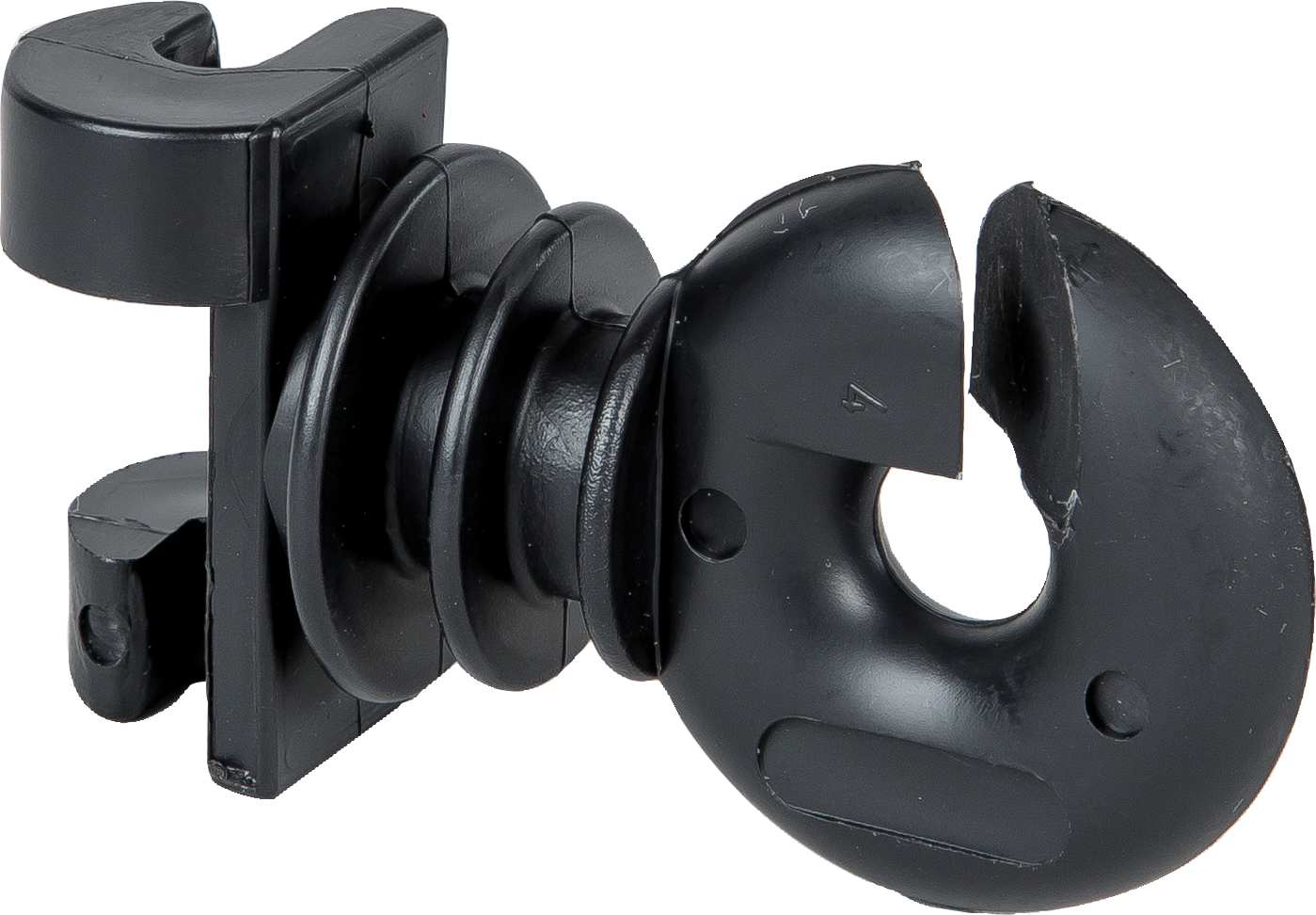 Zusatzisolator für Federstahlpfähle