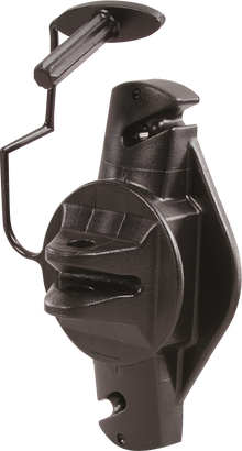 Festzaun-Isolator m. Stift, zum leichten Ablegen des Drahtes (25 Stück / Pack)