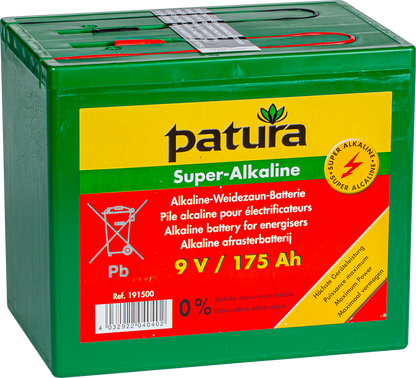 Super-Alkaline Weidezaun-Batterie 9 V