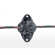 Kordelisolator, schwarz bis 6mm