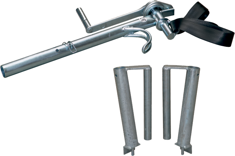 Vorderfußwinde mit 2 Adaptern für Behandlungsstand A 5000