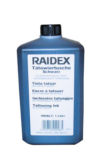 Tätowiertusche 1 Liter schwarz