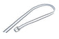 Halsmarkierungsband weiß 120cm mit Rollschnalle