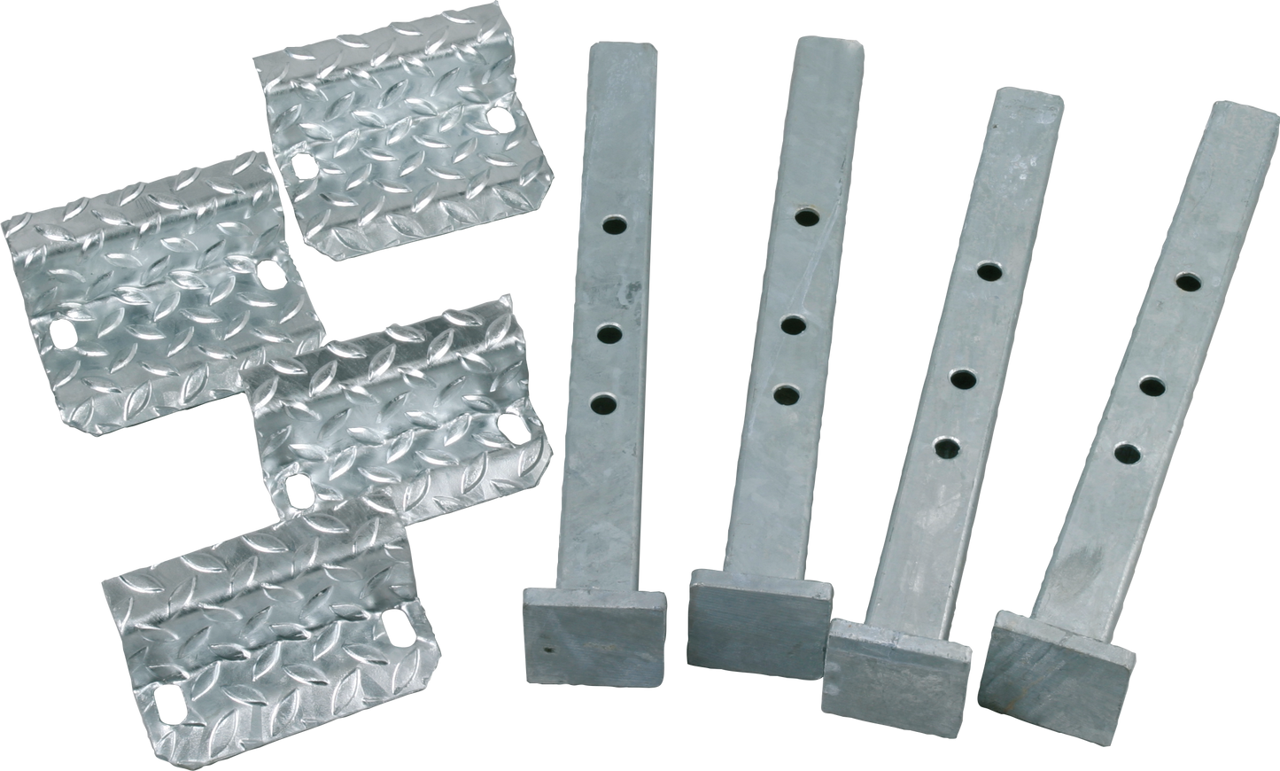 Abstellfüße und Montageplatten für Wiegebalken HD5T für Fangstand A5000