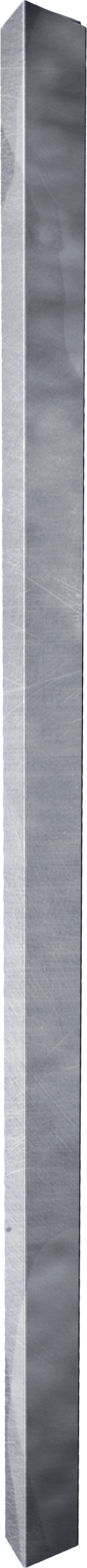Pfosten Quadrat 90 mm, L= 2,13 m Edelstahl