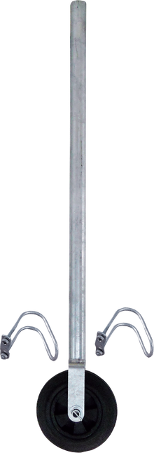 Stützrad für Stalltore Höhe: 1,15m, inkl. 2x Kreuzbügel 48x42mm