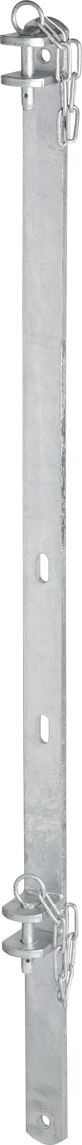 Anschraubleiste, Raster 94 cm Befestigung v. Türen und Abtrennungen an Wänden