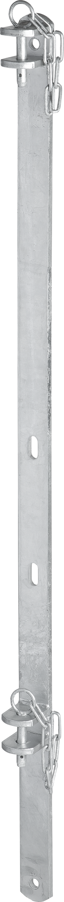 Anschraubleiste, Raster 94 cm Befestigung v. Türen und Abtrennungen an Wänden