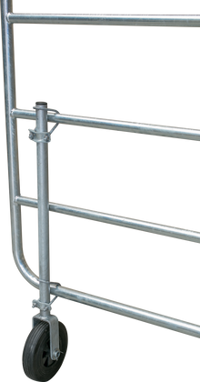 Stützrad für Weidezauntore