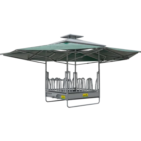 Klima-Raufe mit Palisadenfressgitter