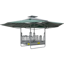 Klima-Raufe mit Palisadenfressgitter