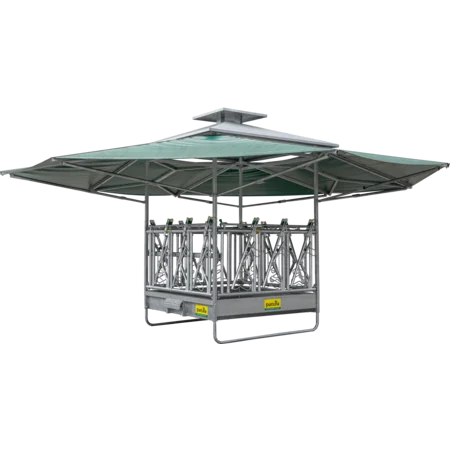 Klima-Raufe mit Sicherheits-Fangfressgitter