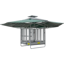 Klima-Raufe mit Sicherheits-Pferdefressgitter