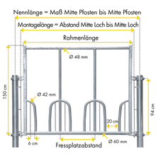 Universal-Pferdefressgitter