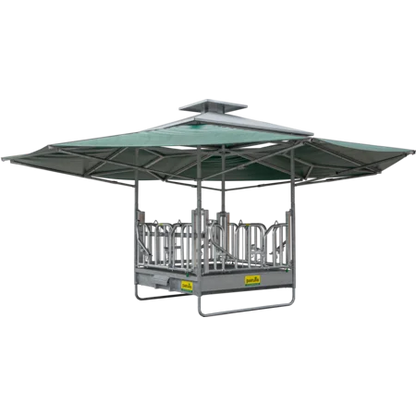 Klima-Raufe mit Schwedenfressgitter