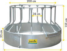 Futterspar-Rundraufe