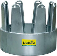 Rundraufe für Pferde, 8 FP ohne Dreipunktanhängung