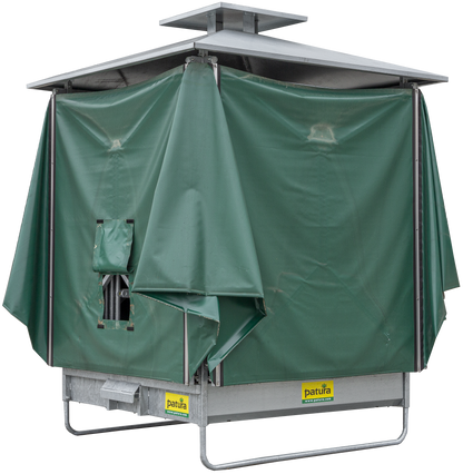 Dach für Klima-Raufe