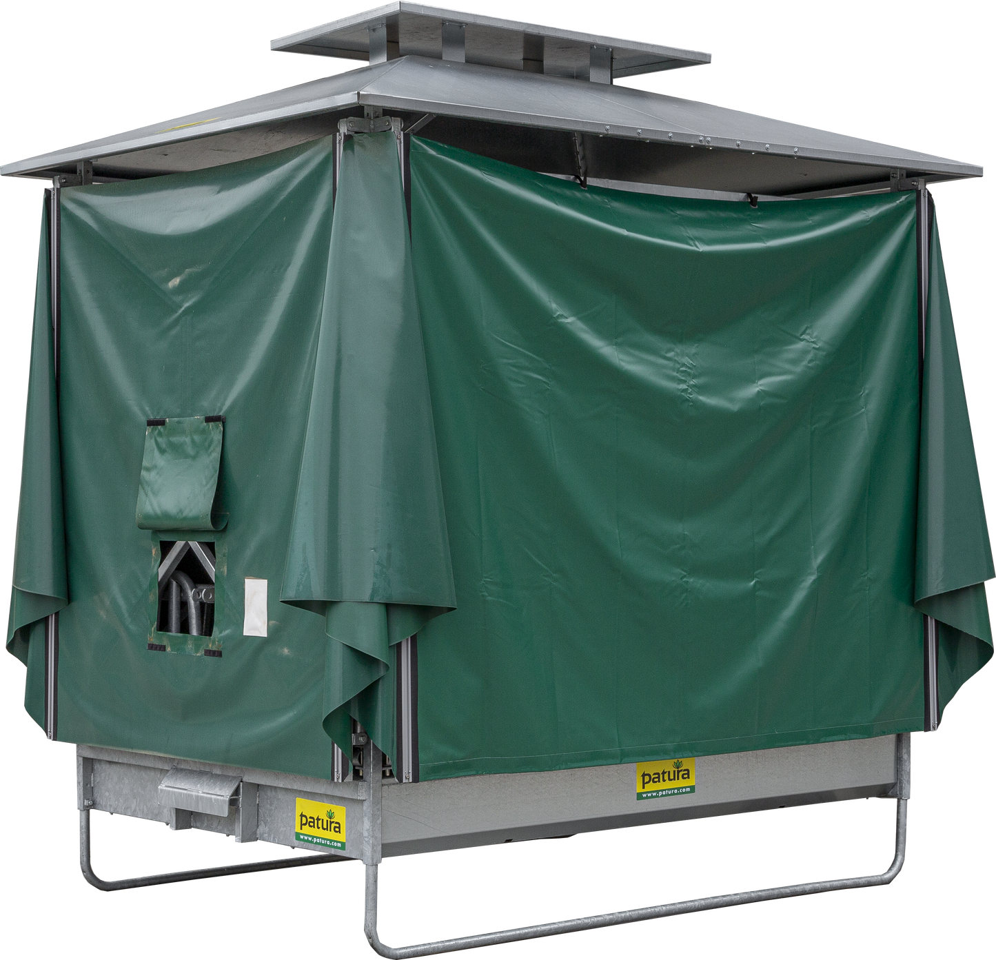 Dach für Klima-Raufe