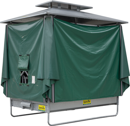 Dach für Klima-Raufe