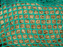 Futtersparnetz 2,40 x 2,40 m Maschenweite 6 cm inkl. Gummiseil und 2 Schraubgliedern