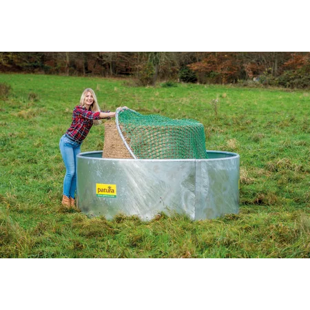 Ring für Futtersparnetz d= 1,95 m, für Rundraufen (4 Bogensegmente inkl. Schrauben)