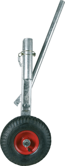 Hoftransporträder, Paar, luftbereift, schwenkbar, abnehmbar