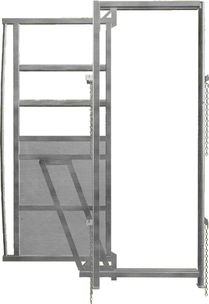 Rahmen mit Schiebetür
