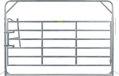 Schwingtor-6 Breite 3,05 m, Höhe 2,20 m + 2,70 m lichter Rohrabstand 20 cm