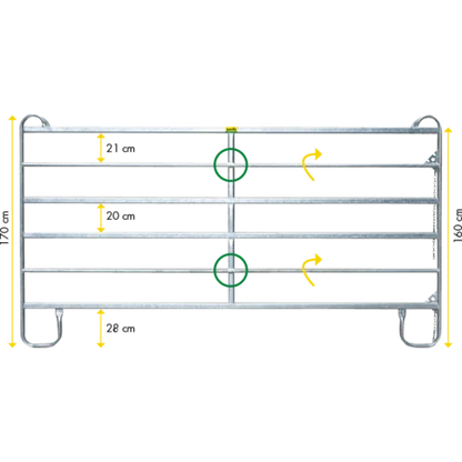 Panel 6 Standard - 6 Querstreben