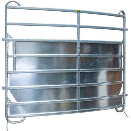 Kurvenpanel-8 Plus, 2,44m, Radius 3,00m vz, mit Blechverkleidung