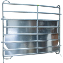 Kurvenpanel-8 Plus, 2,44m, Radius 3,00m vz, mit Blechverkleidung