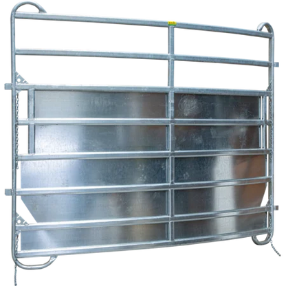 Kurvenpanel-8 Plus, 2,44m, Radius 3,00m vz, mit Blechverkleidung