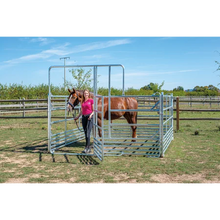 Panel-Einzelbox MAXI aus Sicherheits-Panels mit Schiebetor - Komplettset