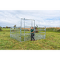 Panel-Einzelbox aus Sicherheits-Panels mit Schiebetor - Komplettset