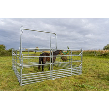 Panel-Einzelbox aus Sicherheits-Panels mit Schiebetor - Komplettset