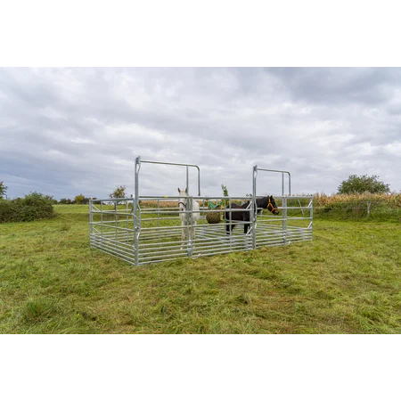 Sicherheits-Pferde-Panel mit Schiebetor - Höhe 2,50 m
