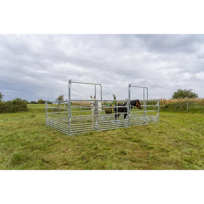 Sicherheits-Pferde-Panel mit Schiebetor - Höhe 2,50 m