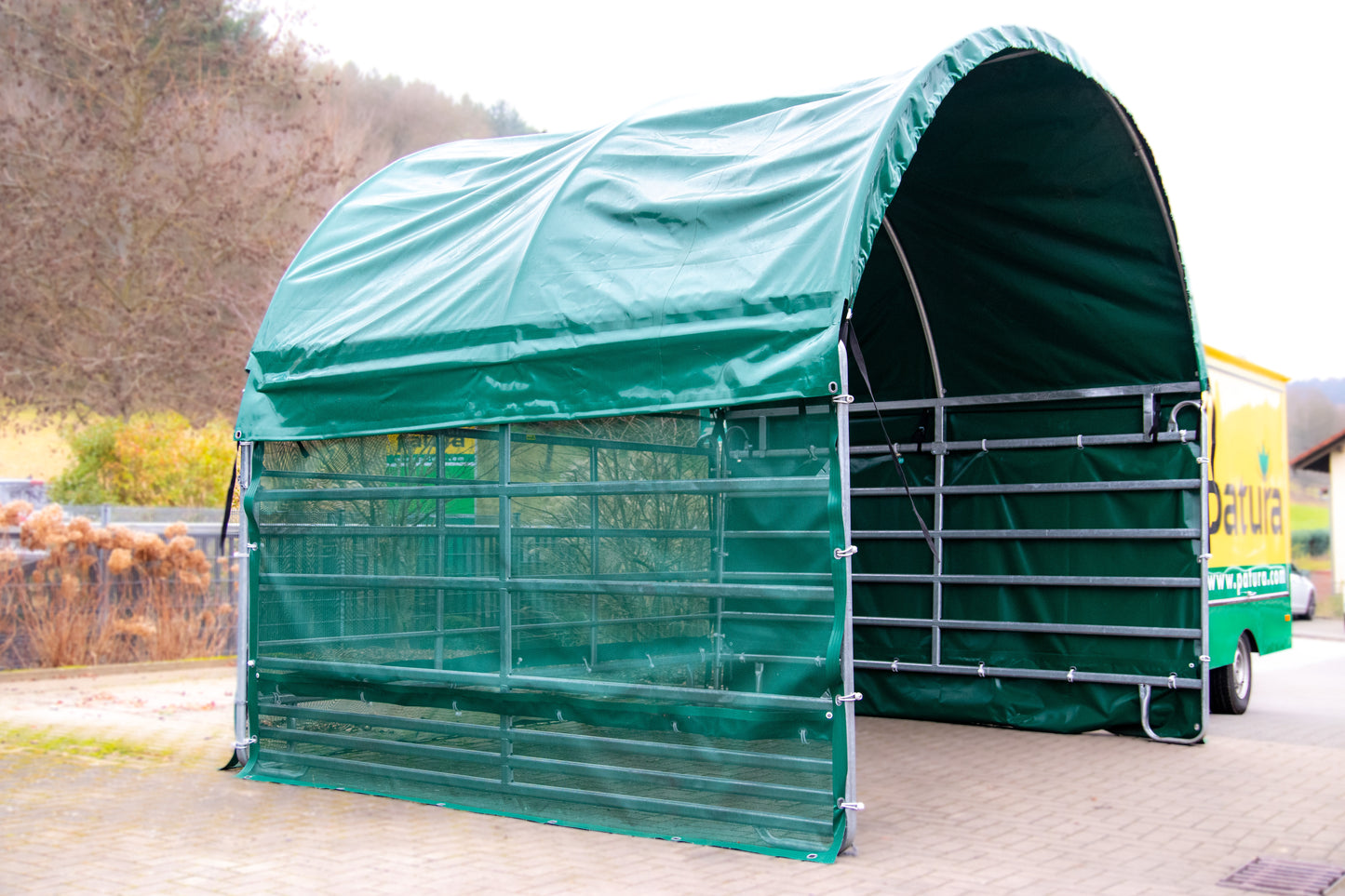 Windschutznetz für Panel-Dach Compact