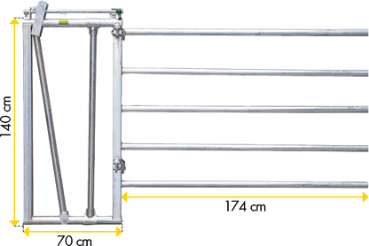 Fressgitter für Tierbehandlung