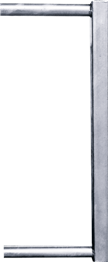 Abschlussrohr 45 x 45 mm