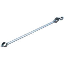 Abschlussstange mit Halter Typ SV für Verriegelungsrohr Kälberfressgitter Modular