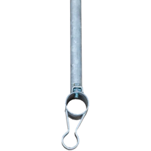 Abschlussstange mit Halter Typ SV für Verriegelungsrohr Kälberfressgitter Modular