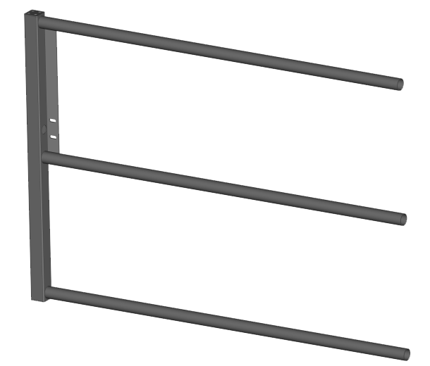 Einschubteil RS3 Tor für Federbolzen L= 1,65 m