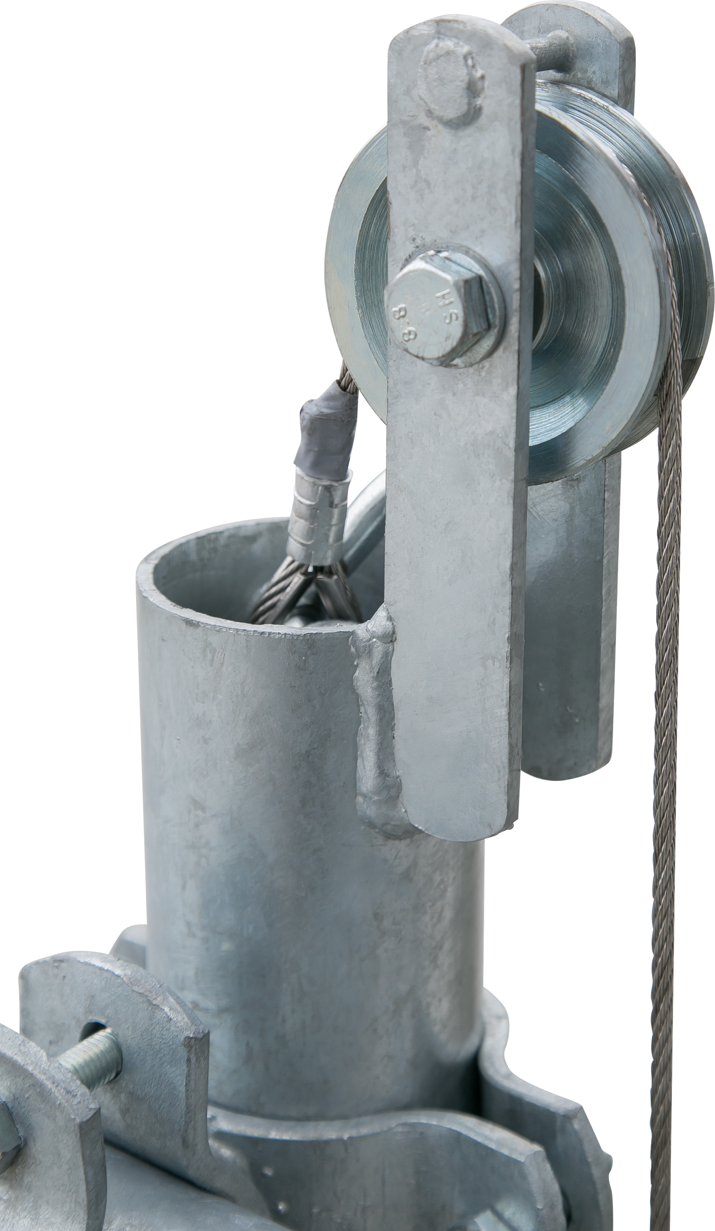 Hubtor für Treibgänge, inkl. Pfosten